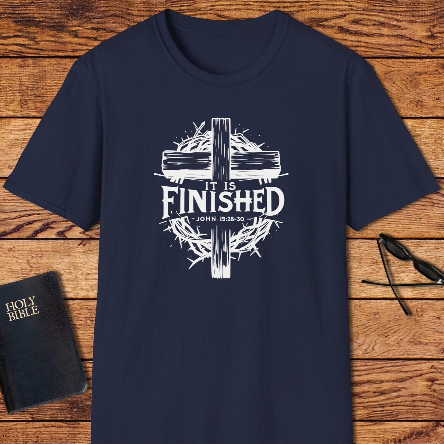 It Is Finished Cross & Thorns T-Shirt