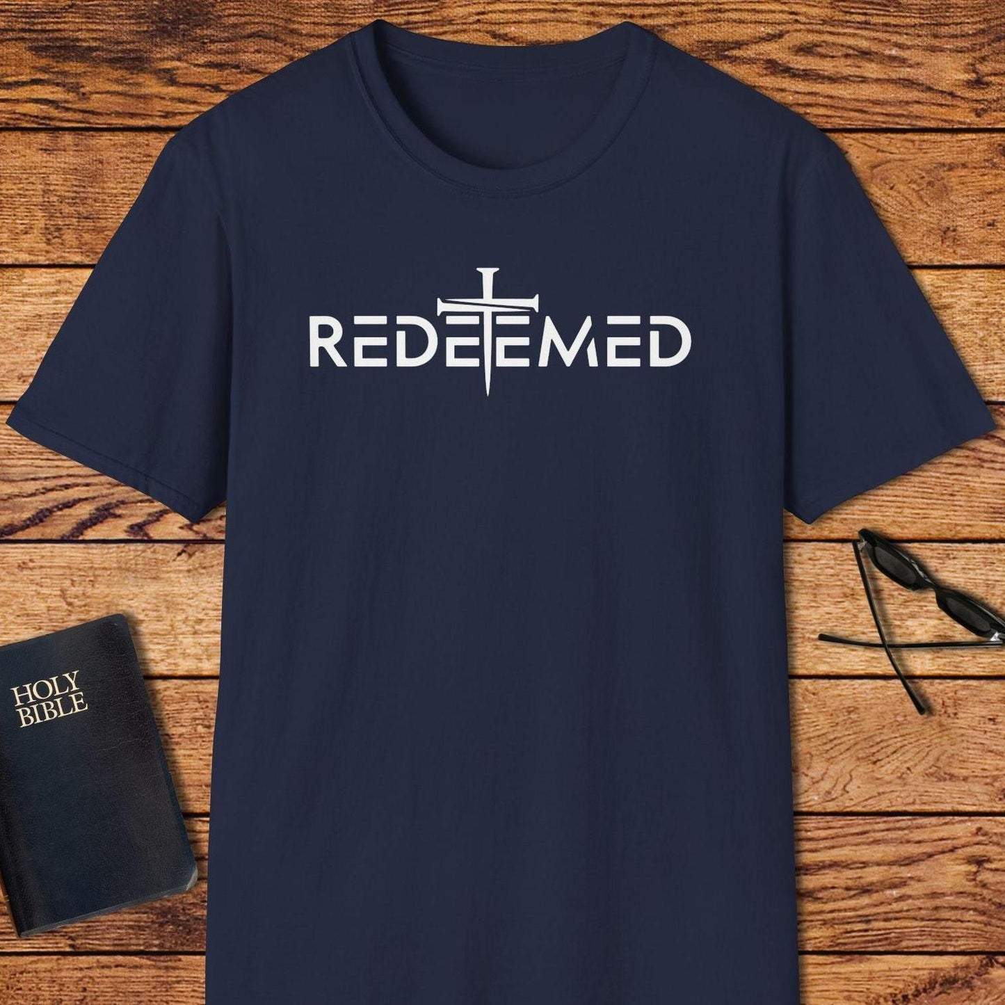 Redeemed Nail & Cross T-Shirt