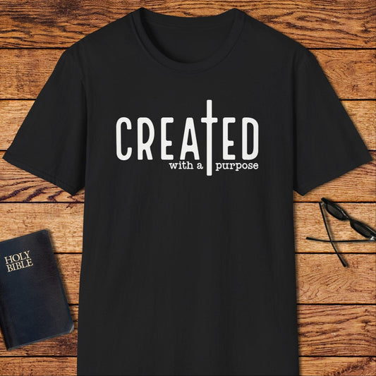 Created With A Purpose Cross T-Shirt
