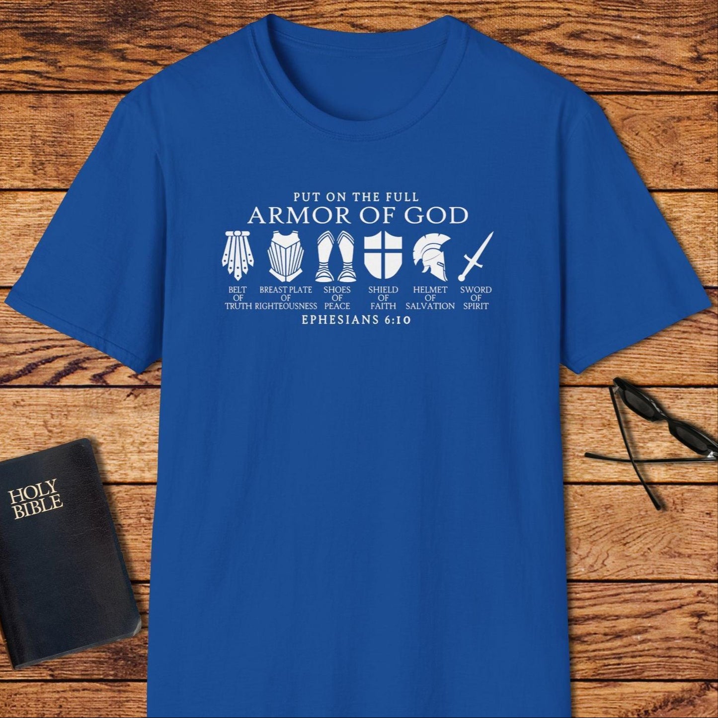 Armor Of God Individual Elements Ephesians T-Shirt