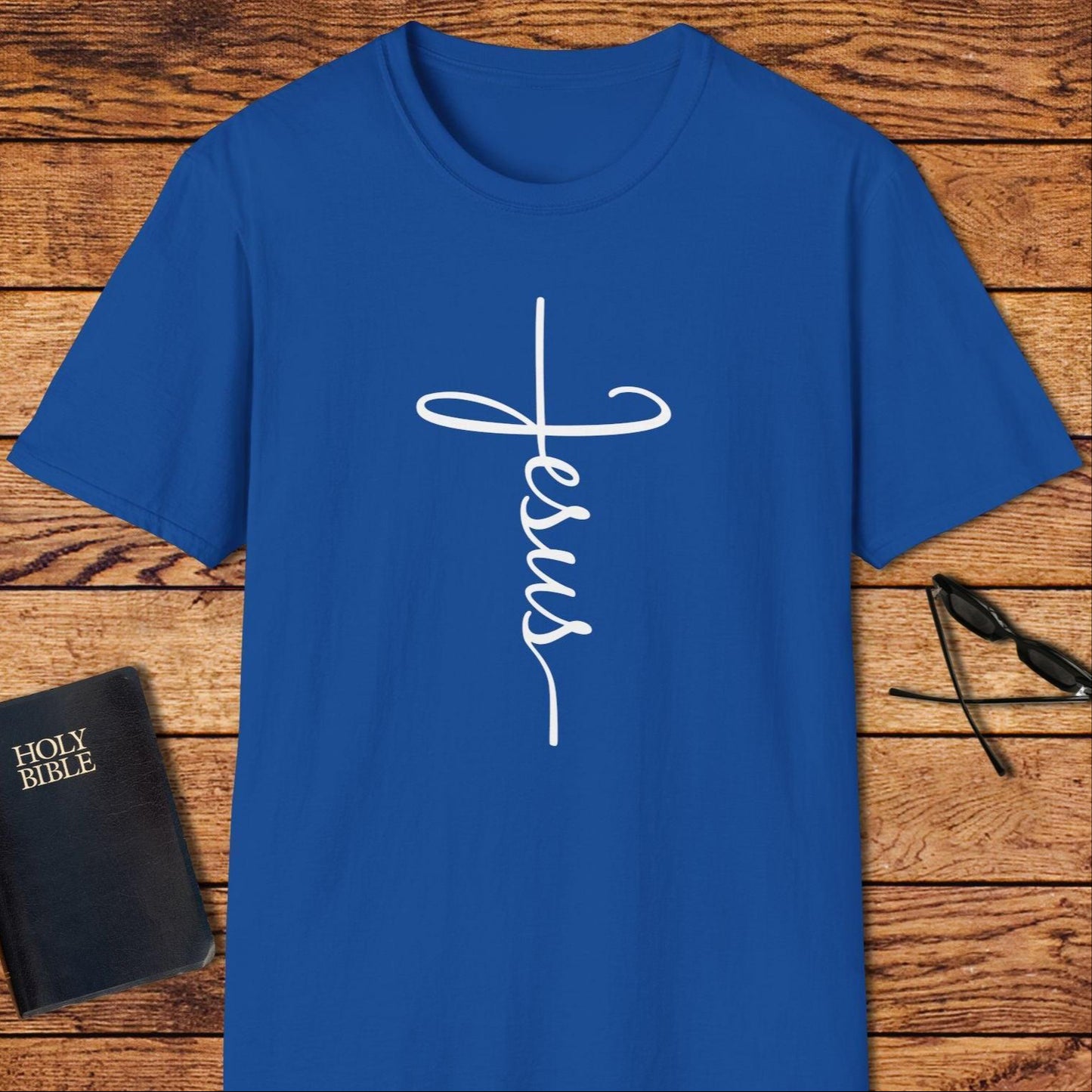 Jesus Line Word Long T-Shirt