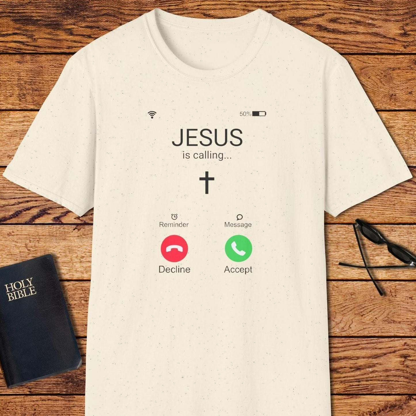 Jesus Is Calling Phone T-Shirt