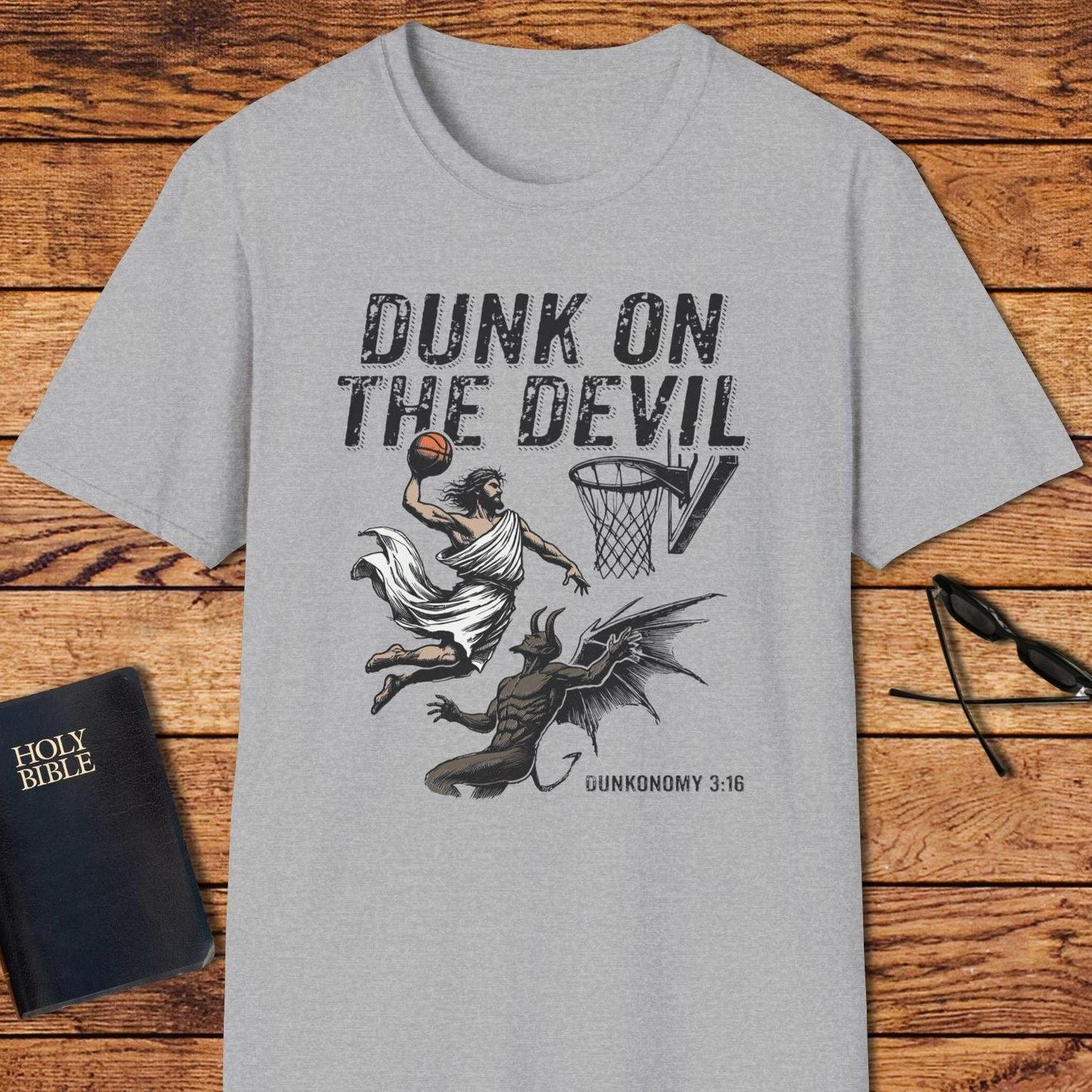 Dunk On The Devil T-Shirt