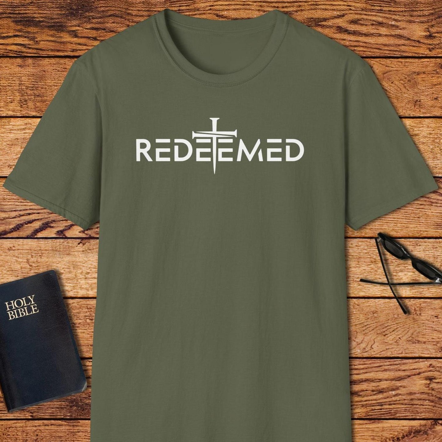 Redeemed Nail & Cross T-Shirt