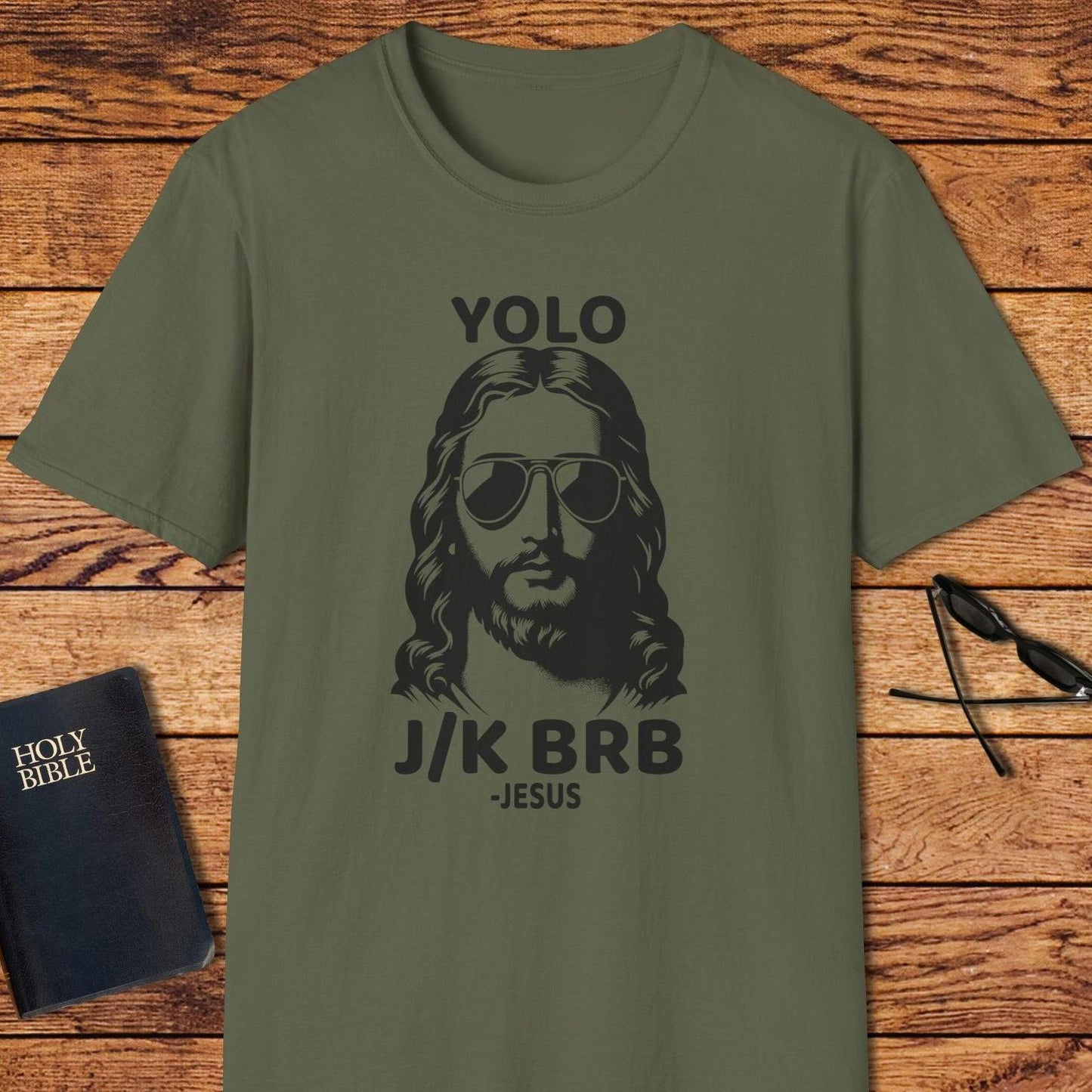 Yolo Jesus JK BRB T-Shirt