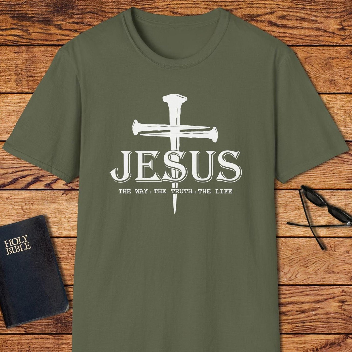 Jesus Nails The Way The Truth The Life T-Shirt