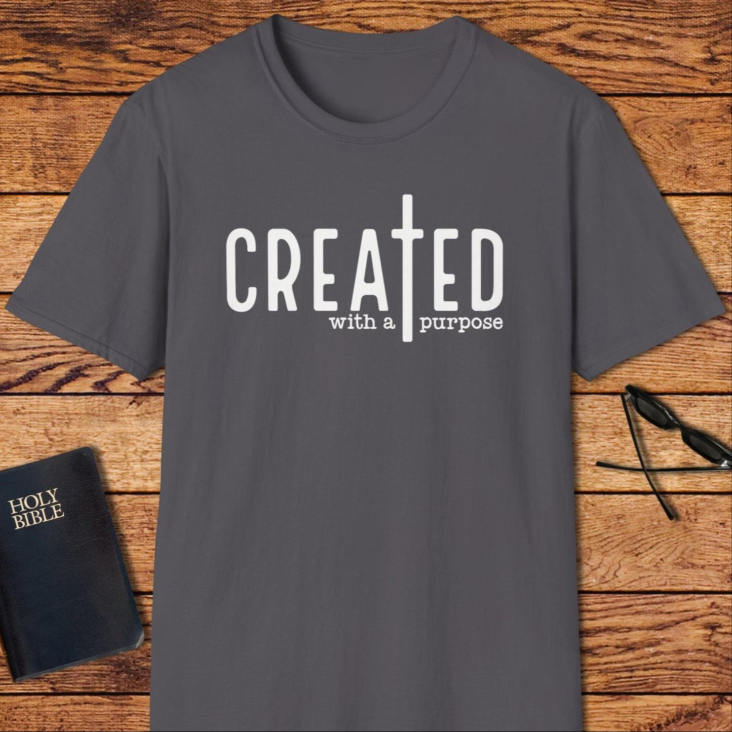 Created With A Purpose Cross T-Shirt