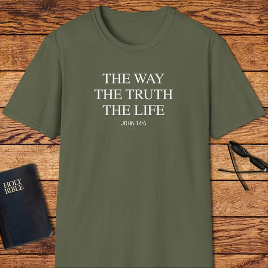 The Way The Truth The Life Verse T-Shirt