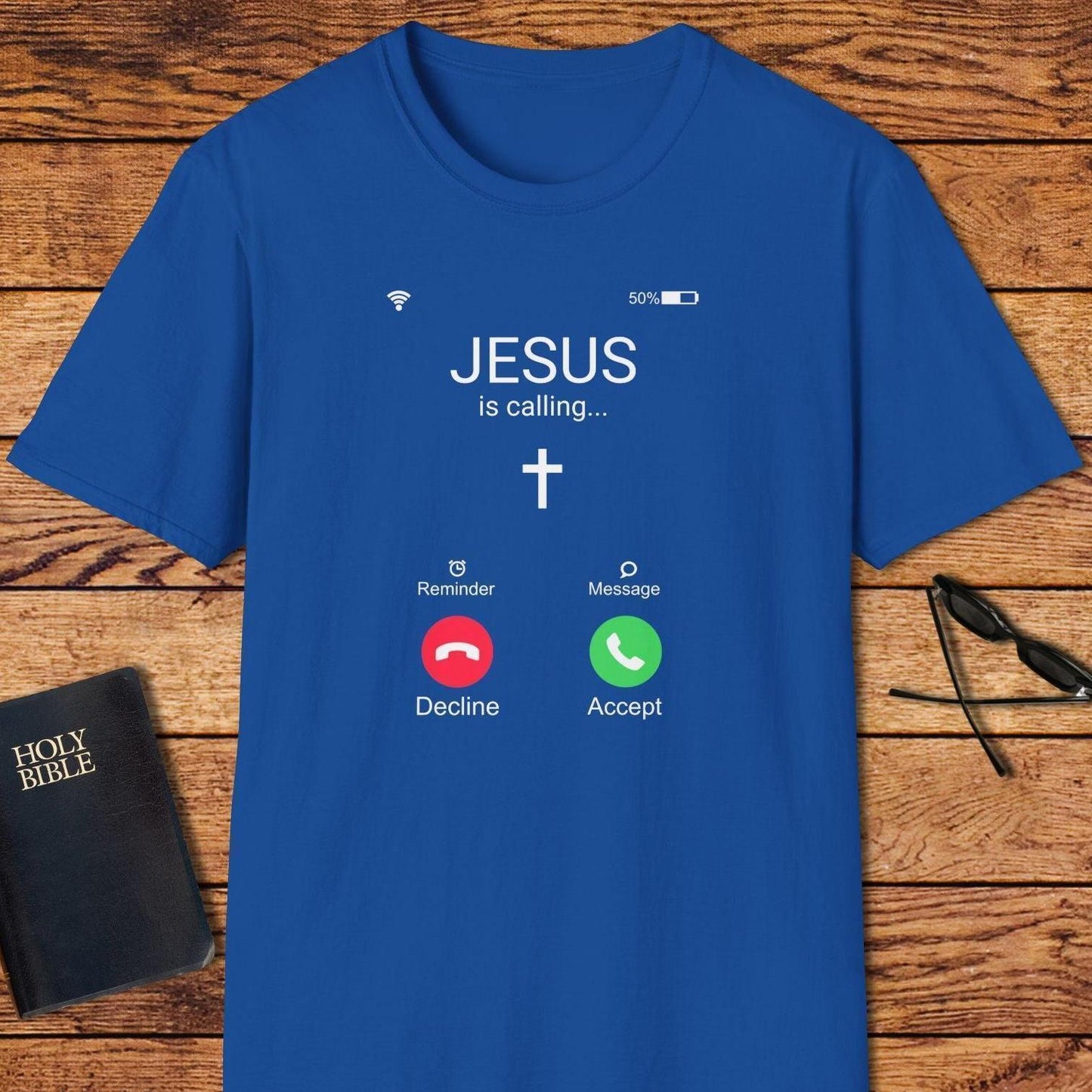 Jesus Is Calling Phone T-Shirt