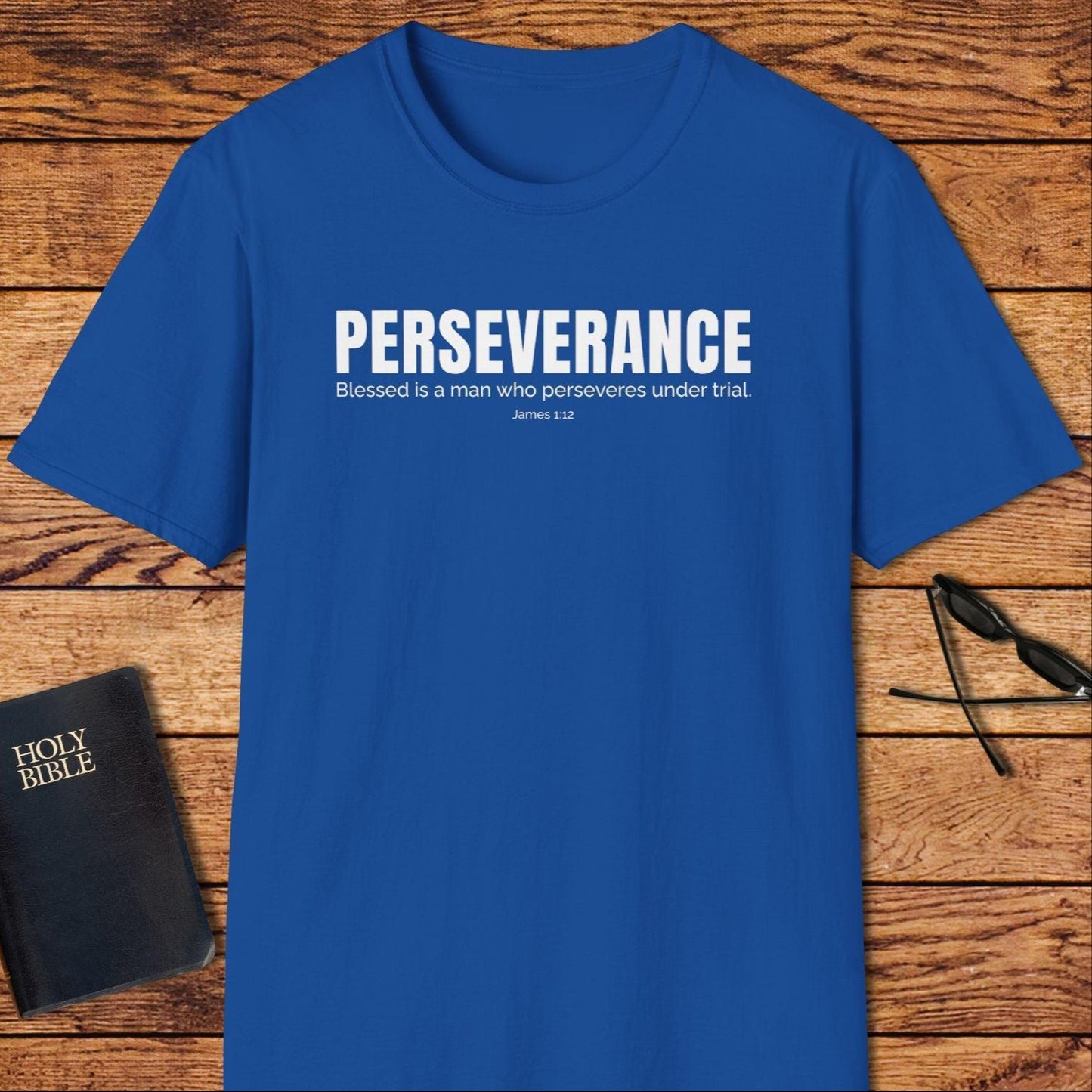 Perseverance Blessed Is The Man Who T-Shirt