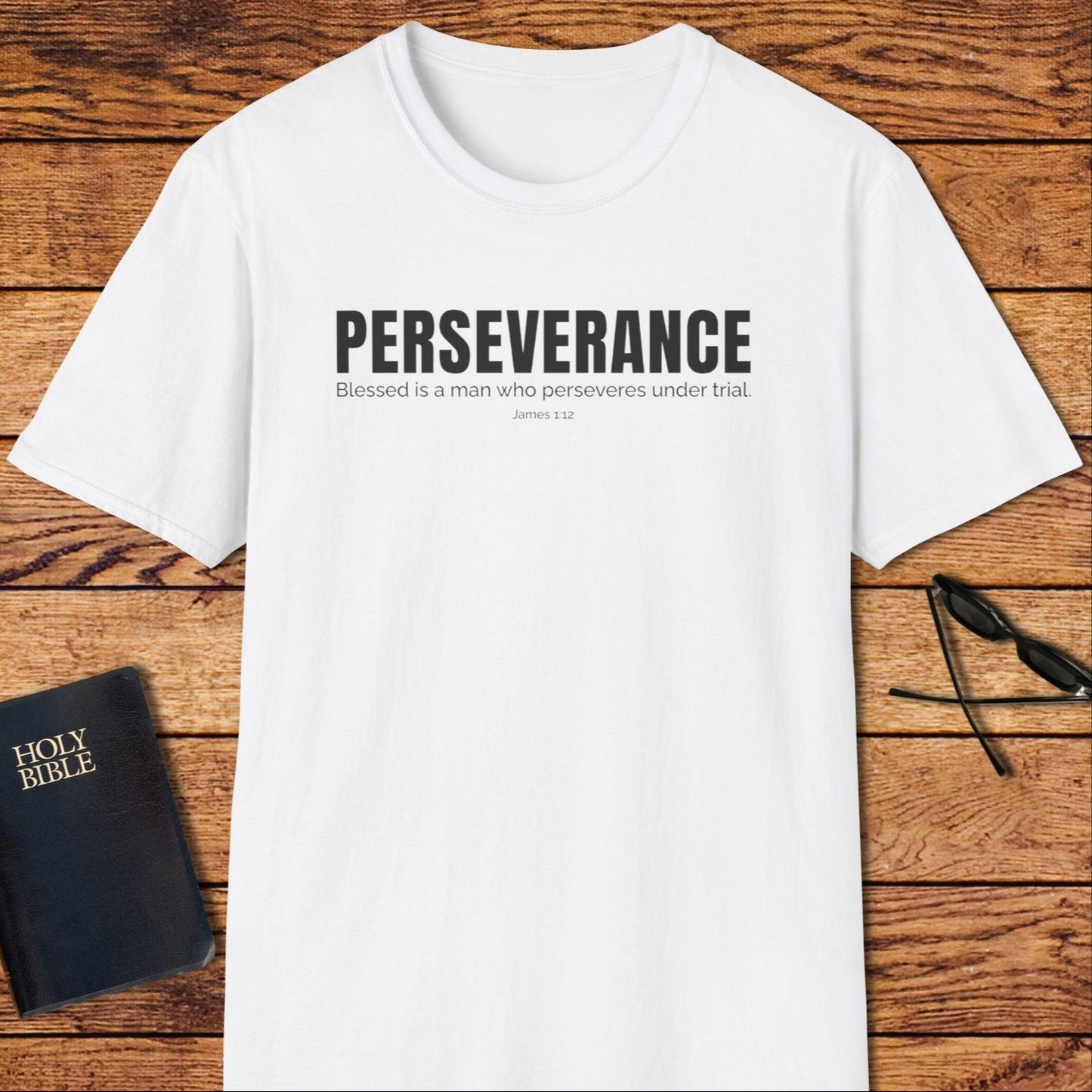 Perseverance Blessed Is The Man Who T-Shirt