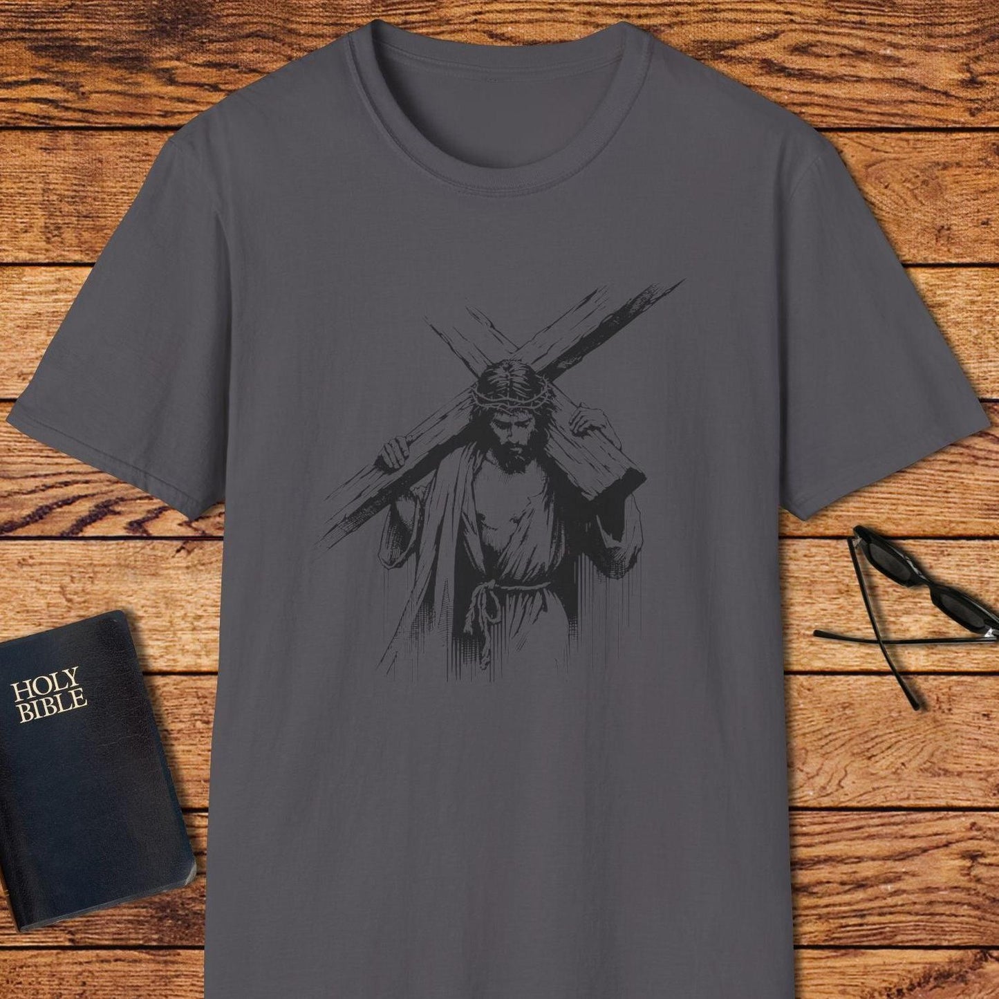 Jesus Carrying Cross T-Shirt