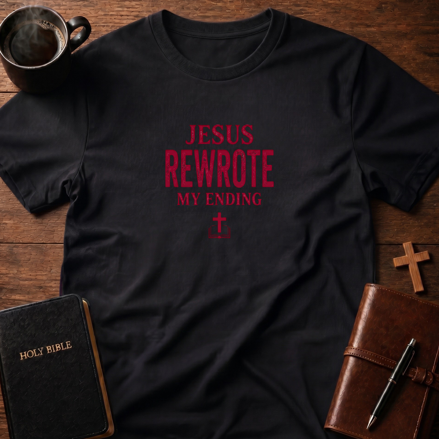 Jesus Rewrote End T-Shirt