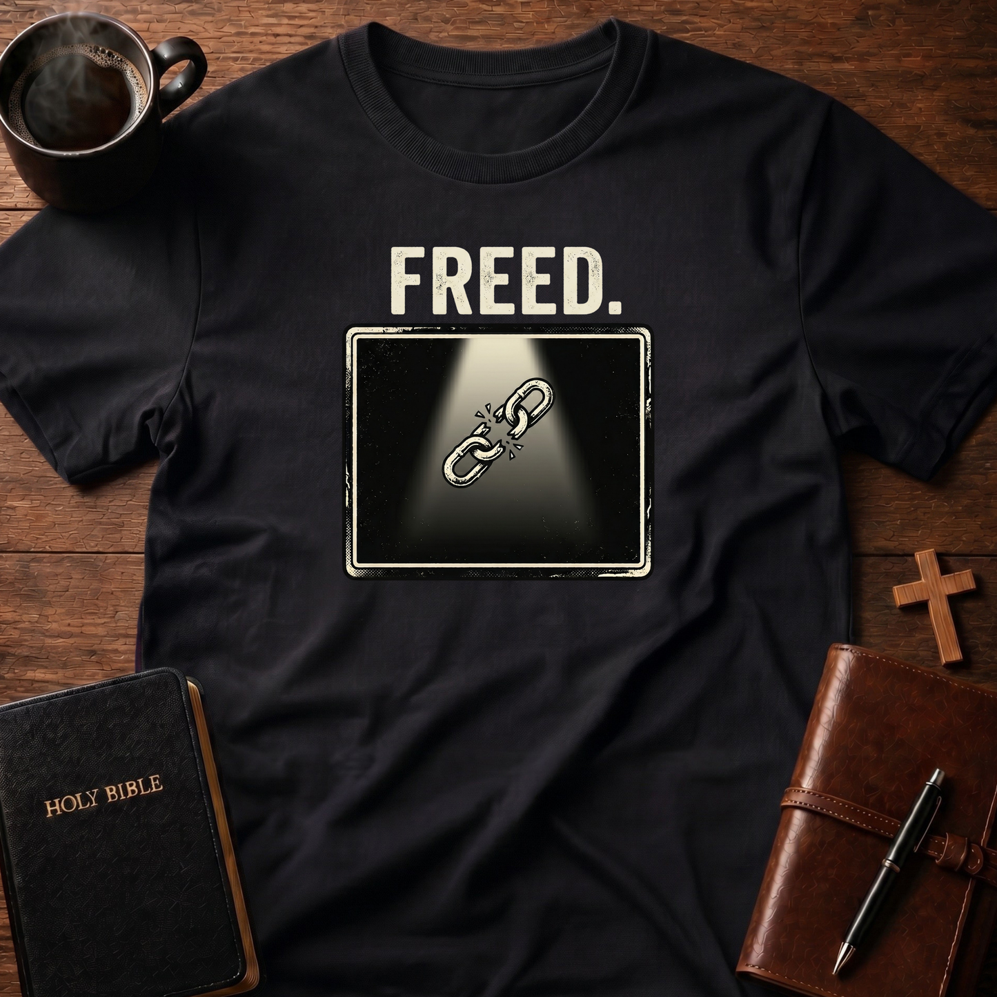 Freed Square Chain T-Shirt