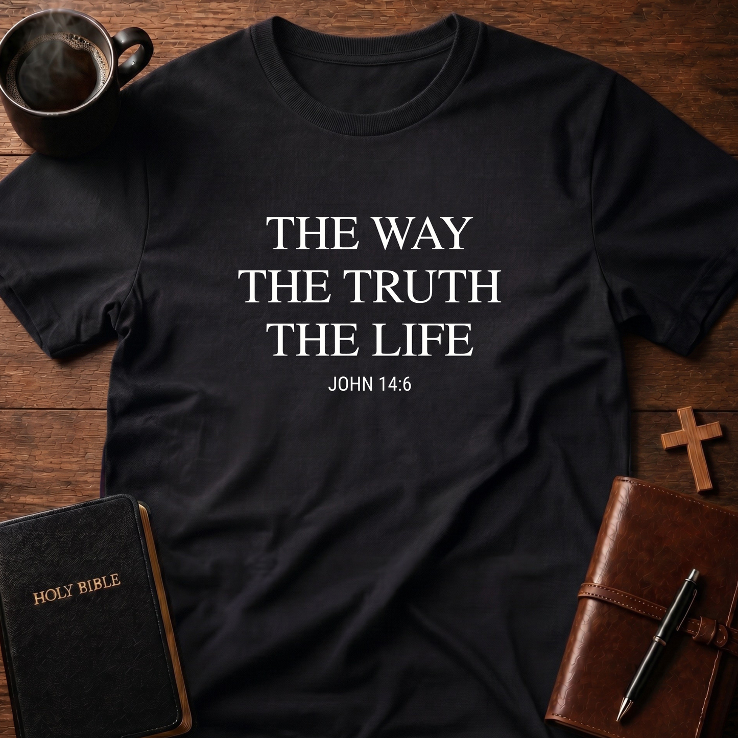 The Way The Truth The Life Verse T-Shirt