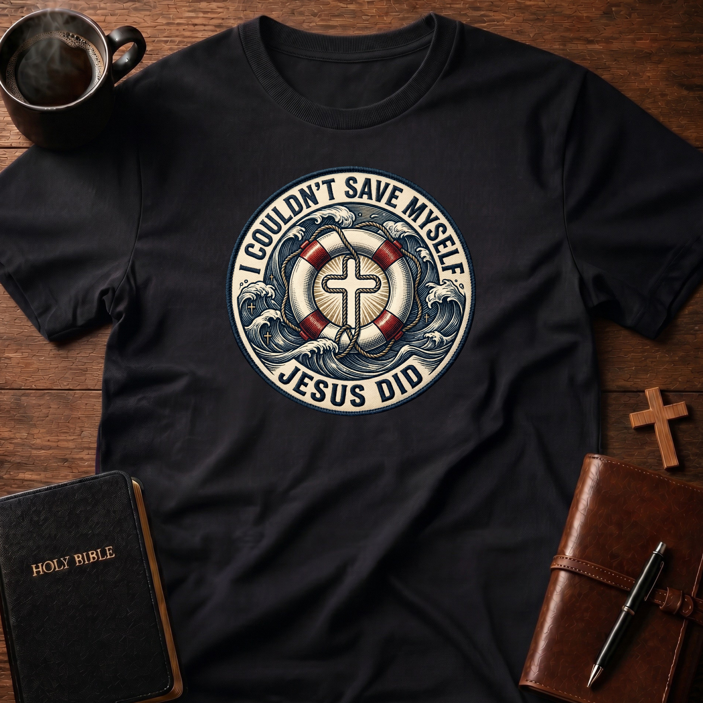 Jesus Did Raft T-Shirt