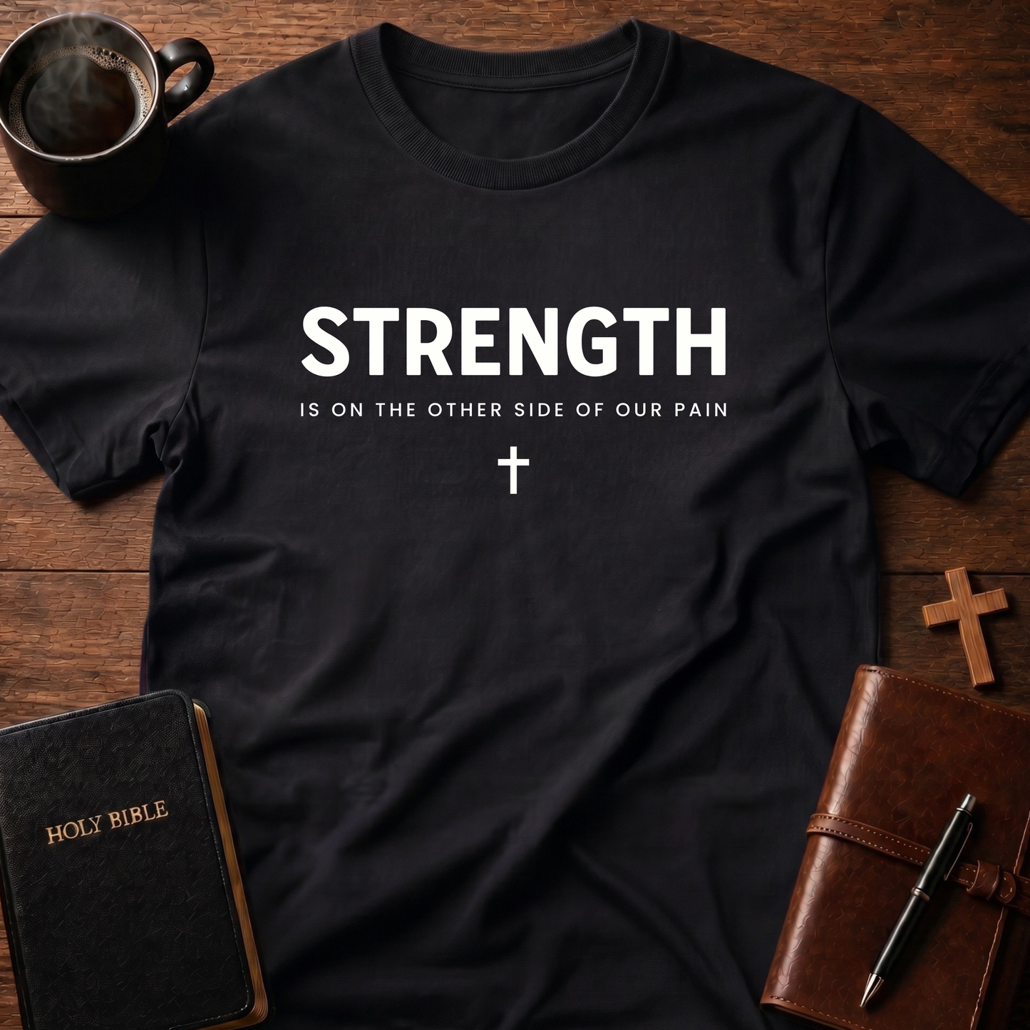 Strength Other Side Of Pain T-Shirt