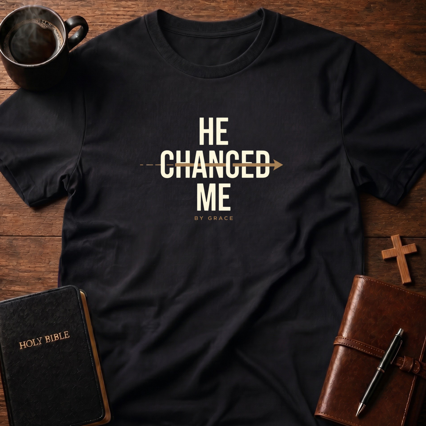 He Changed Me Arrow T-Shirt