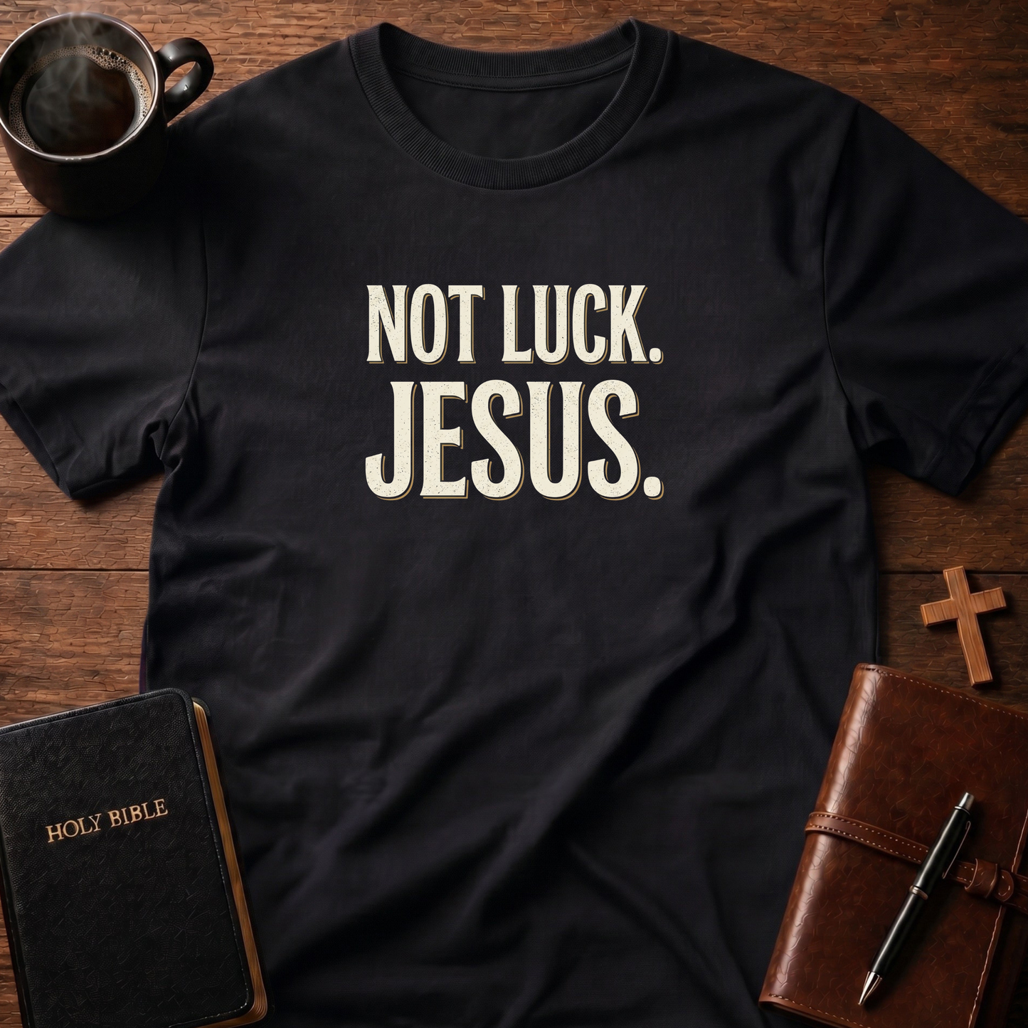 Not Luck Jesus T-Shirt