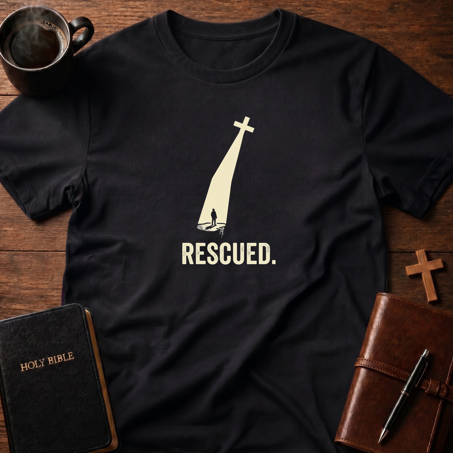 Rescued Cross Light T-Shirt