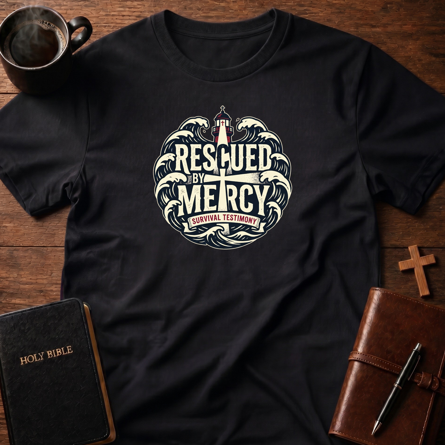Rescued By Mercy T-Shirt