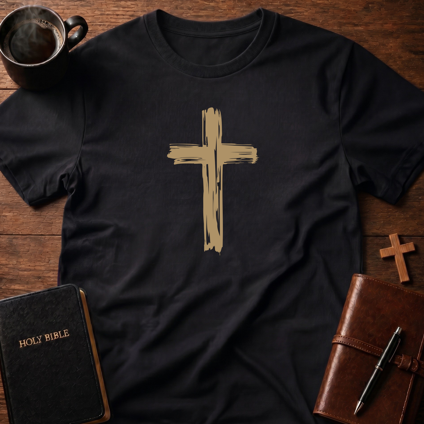 Wood Cross T-Shirt