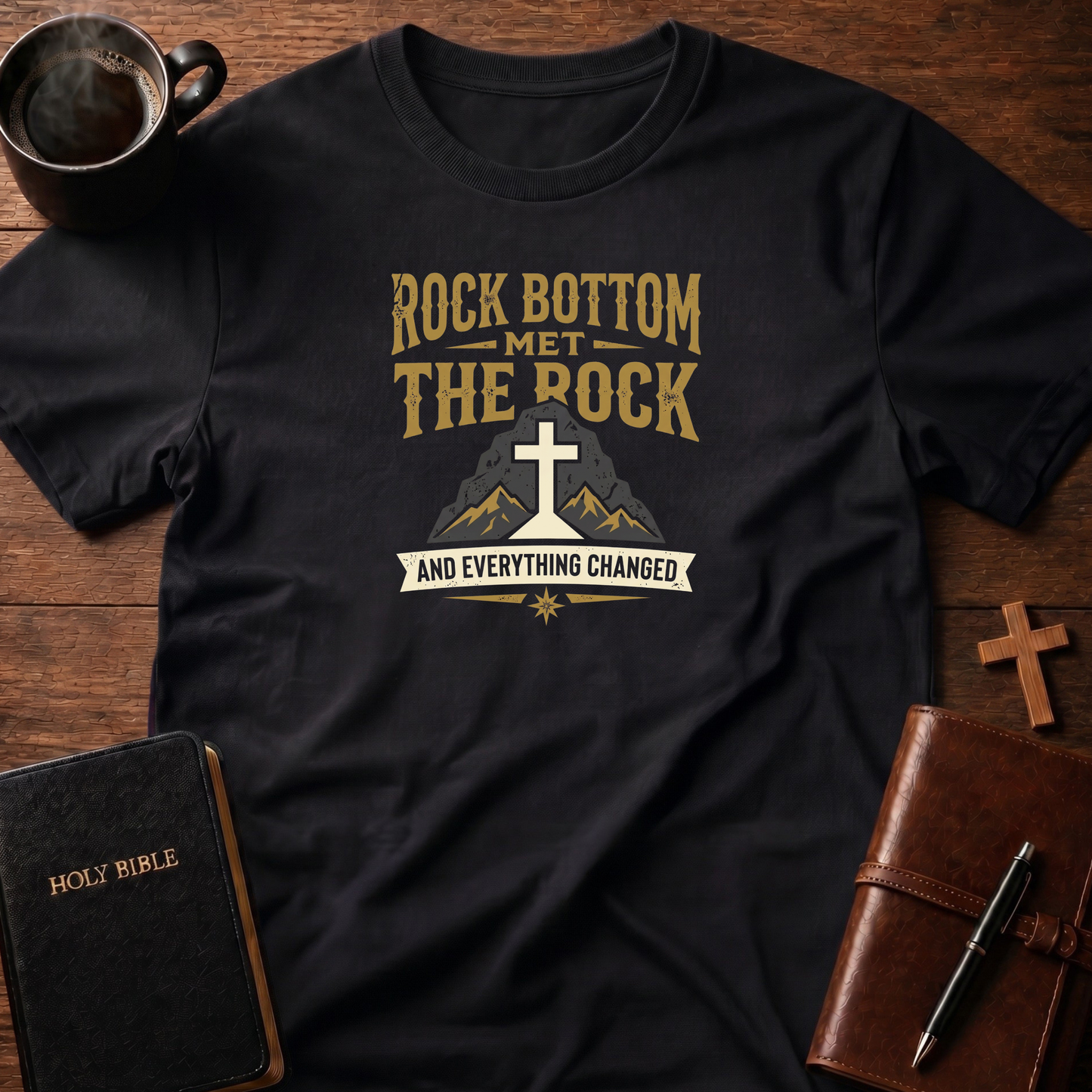 Rock Bottom Met Rock T-Shirt