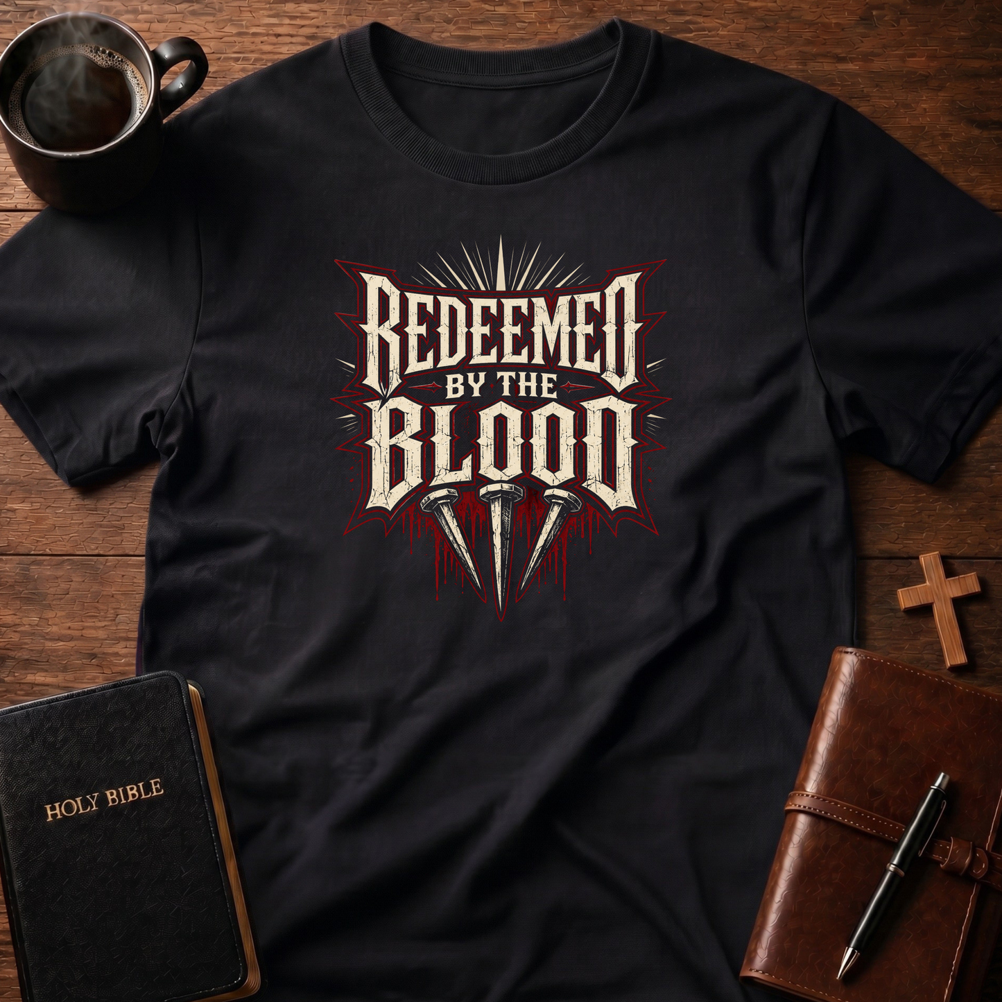 Redeemed Blood Nails T-Shirt