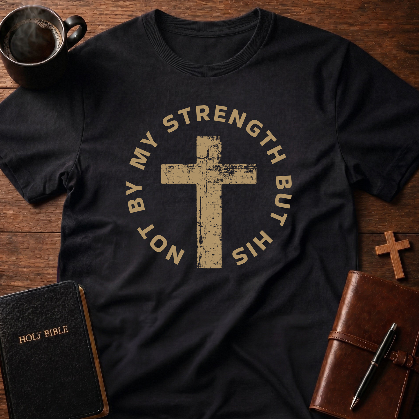 Not By My Strength But His T-Shirt