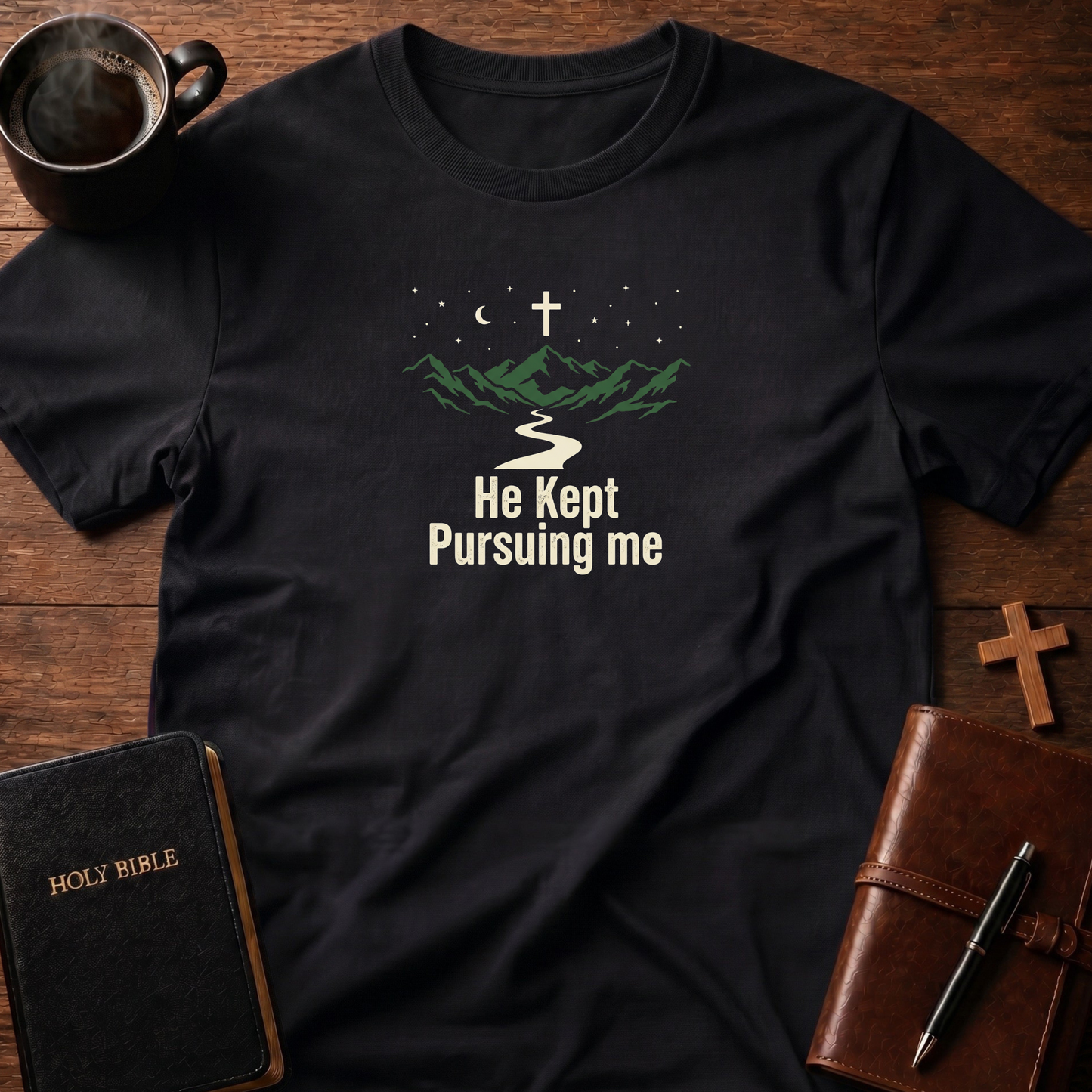 He Kept Pursuing T-Shirt
