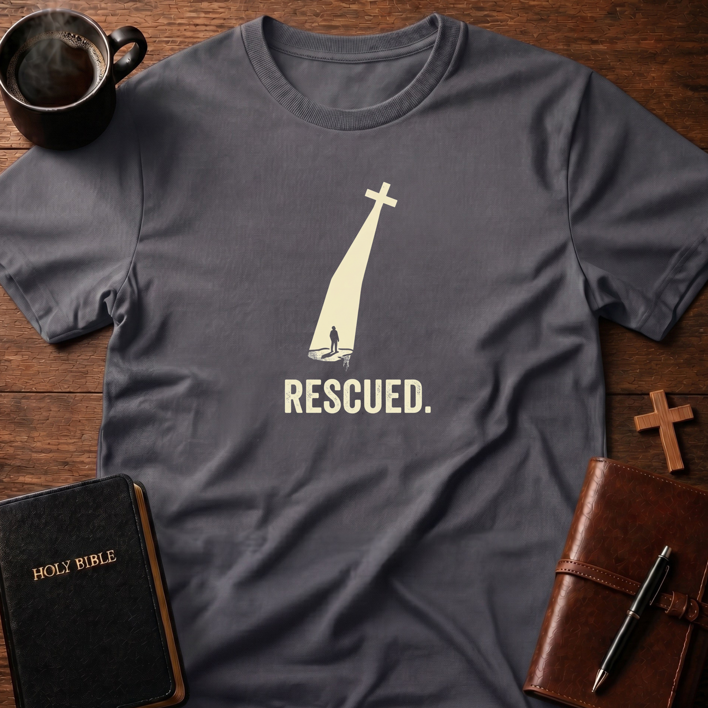 Rescued Cross Light T-Shirt
