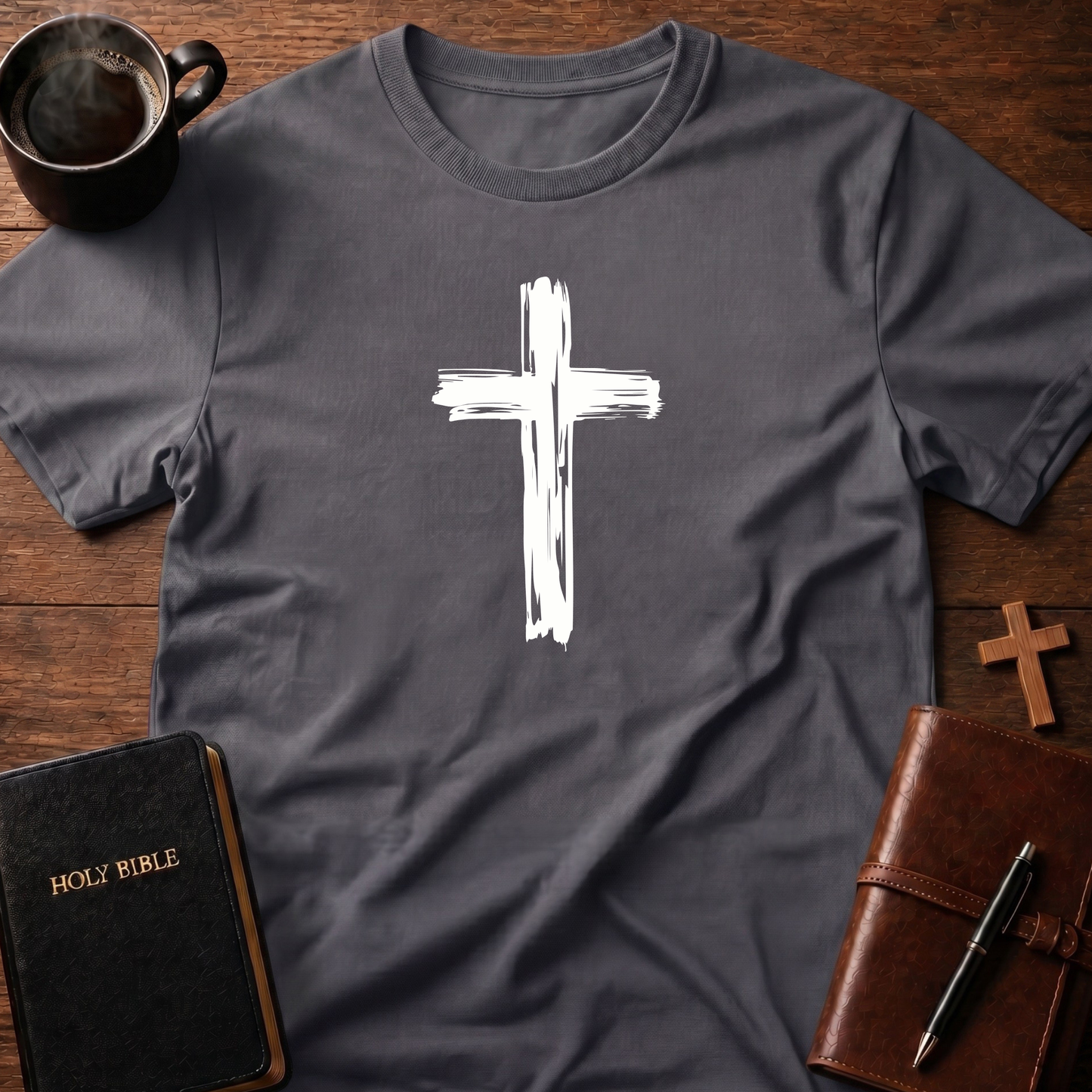 Wood Cross T-Shirt