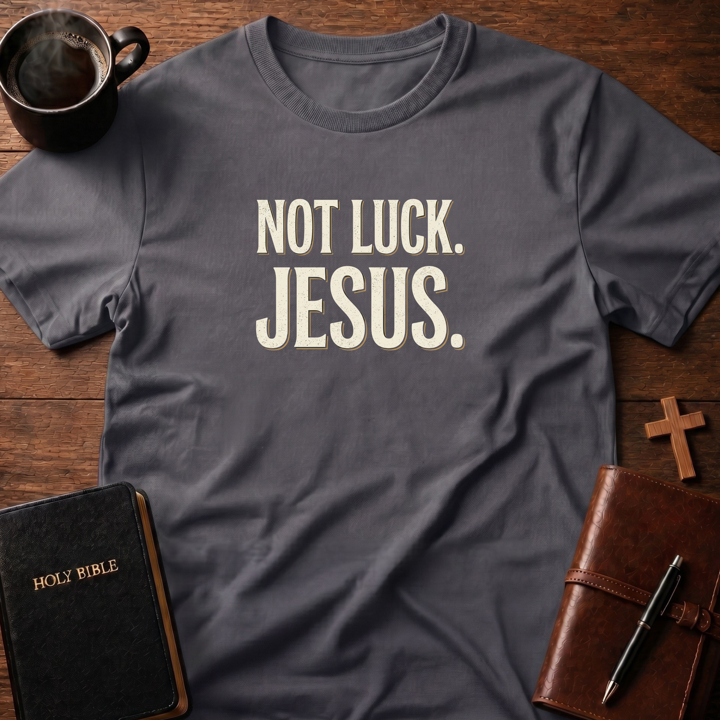 Not Luck Jesus T-Shirt