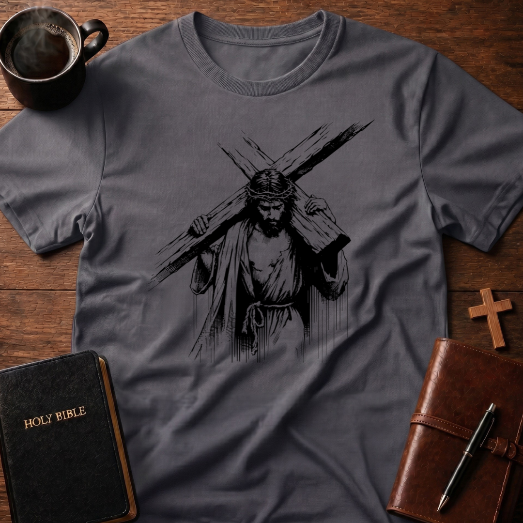 Jesus Carrying Cross T-Shirt