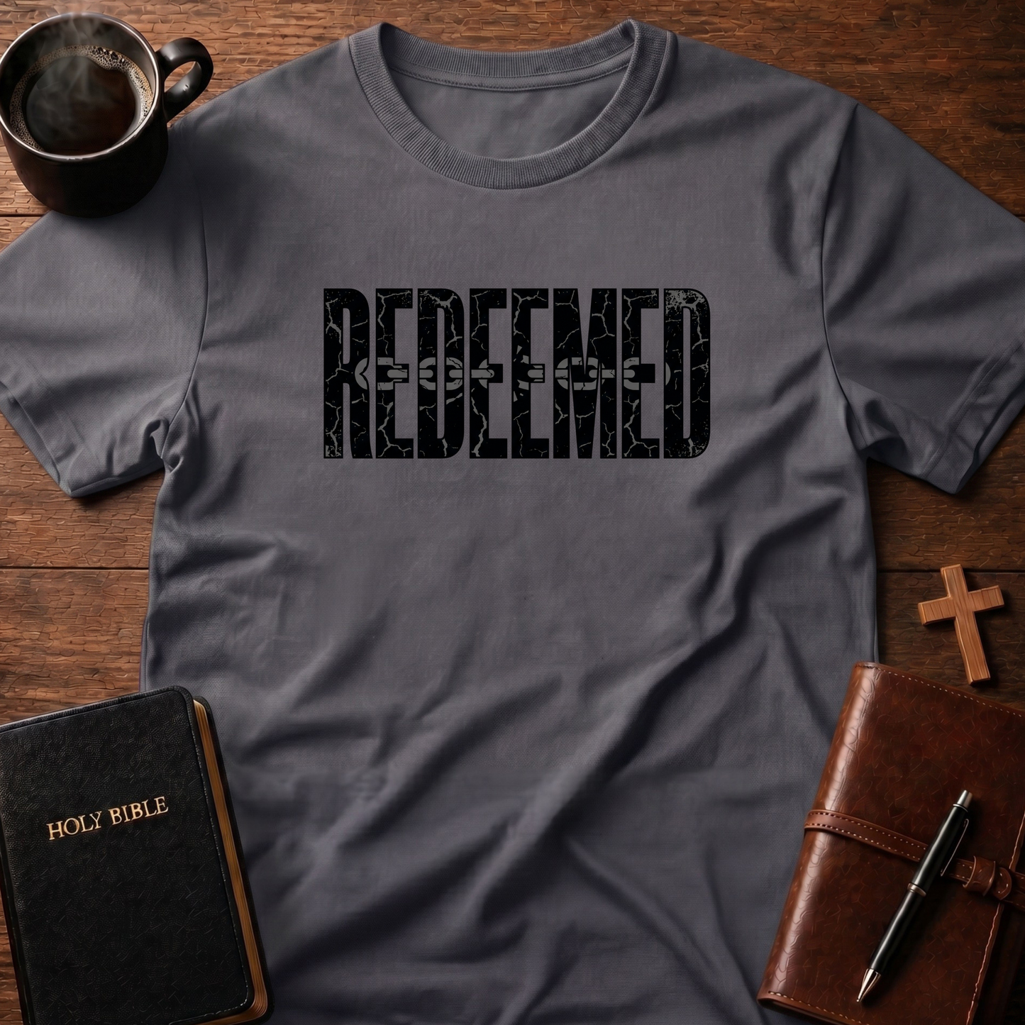 Redeemed Chain Word T-Shirt
