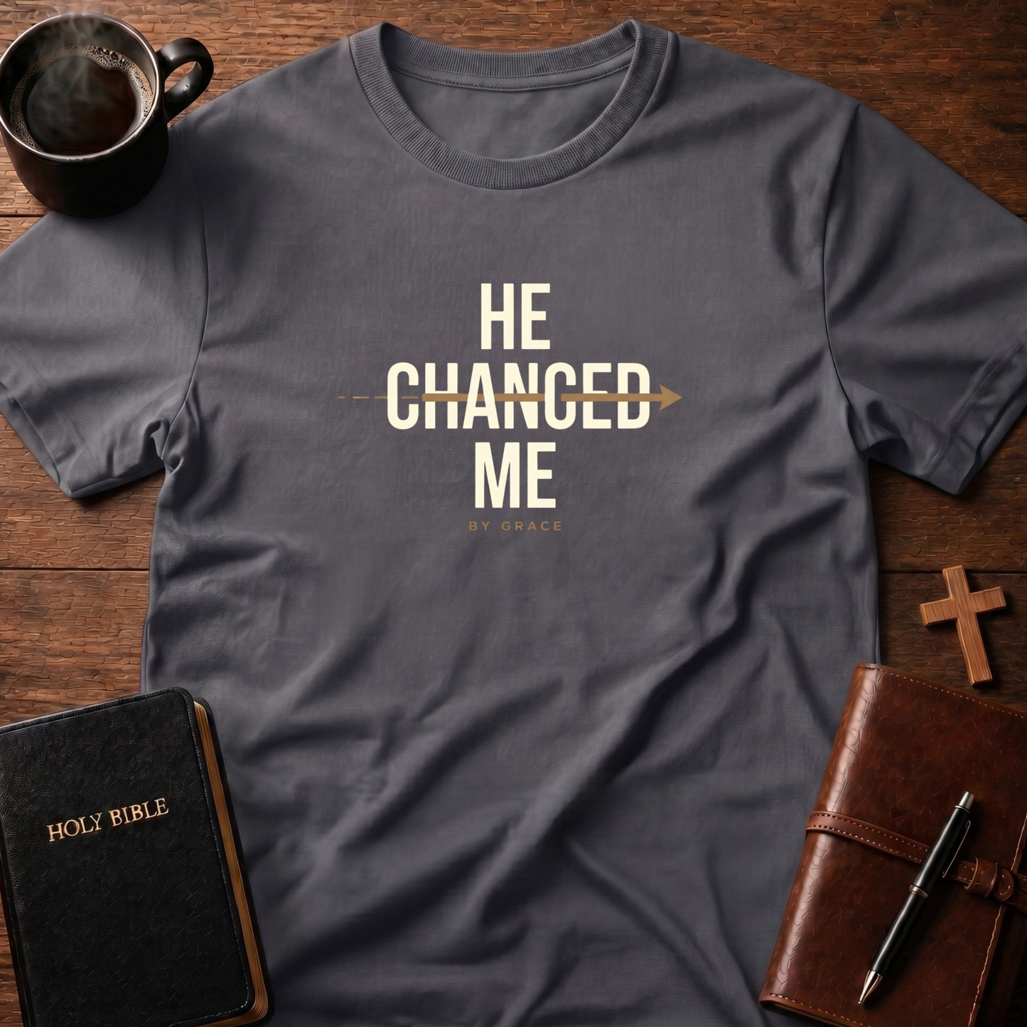 He Changed Me Arrow T-Shirt