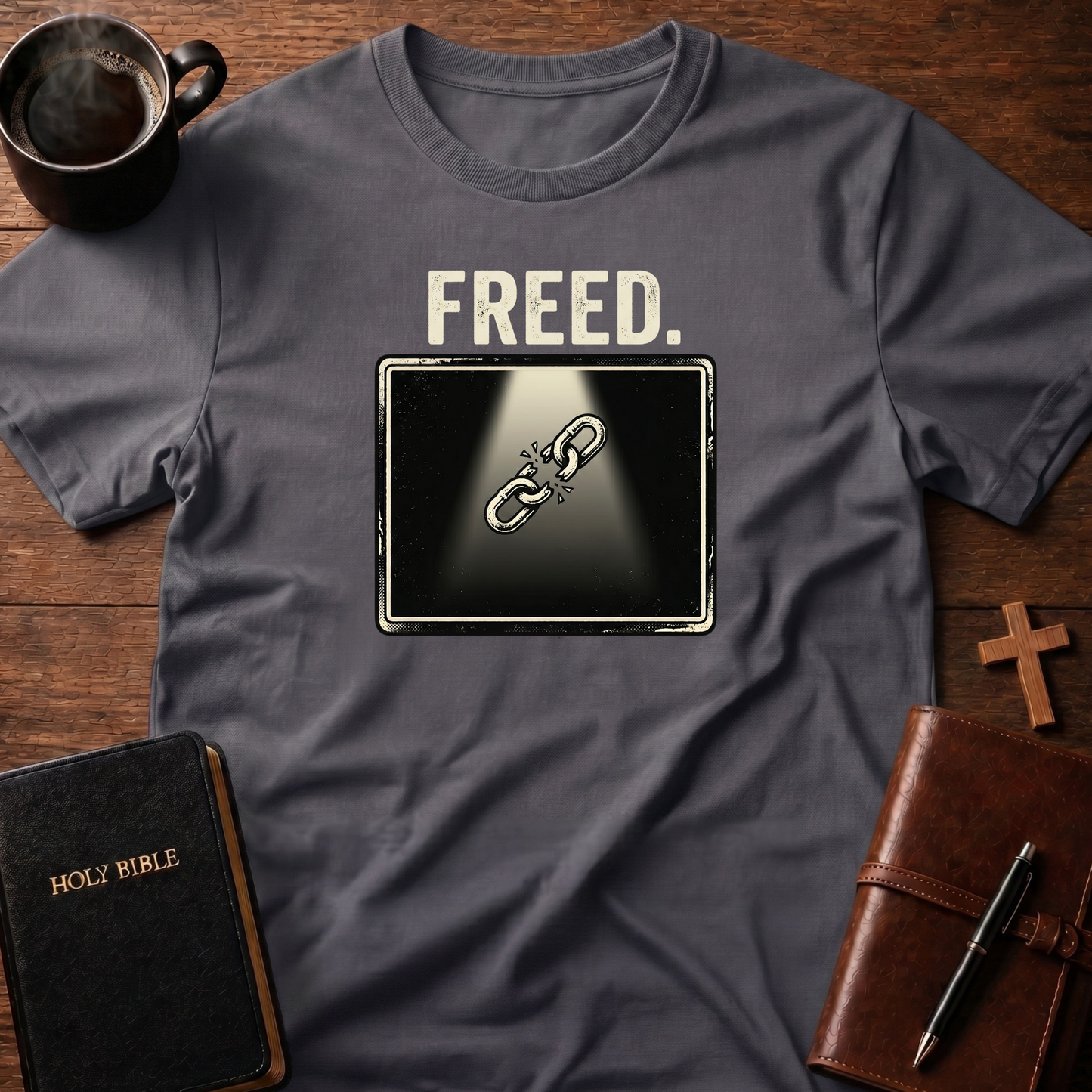 Freed Square Chain T-Shirt