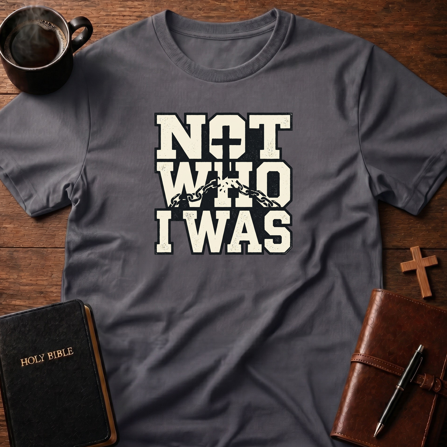 Who I Was Chain T-Shirt