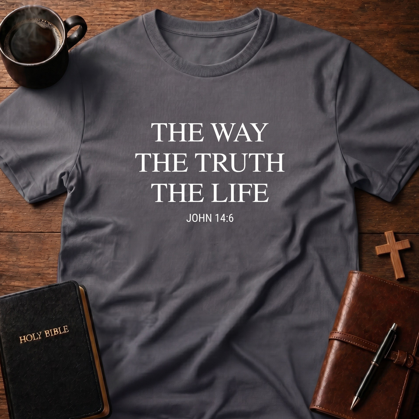The Way The Truth The Life Verse T-Shirt