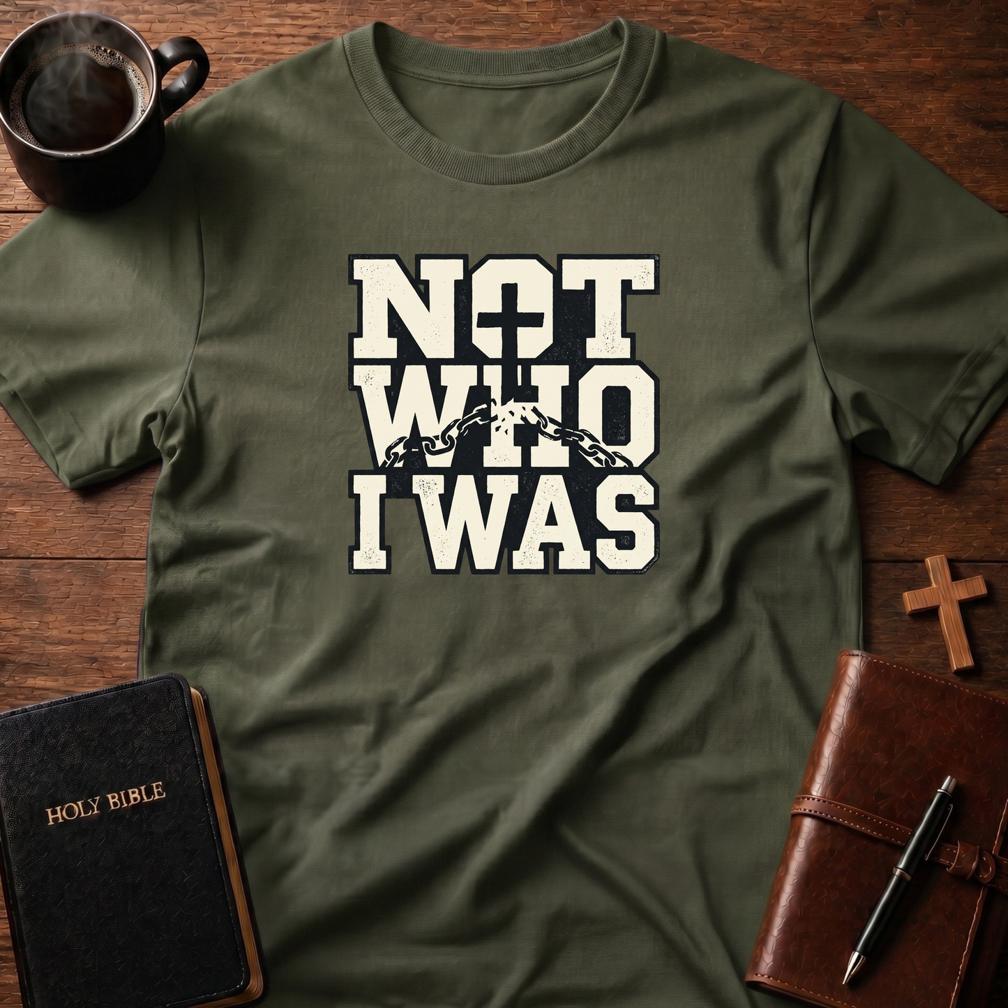 Who I Was Chain T-Shirt