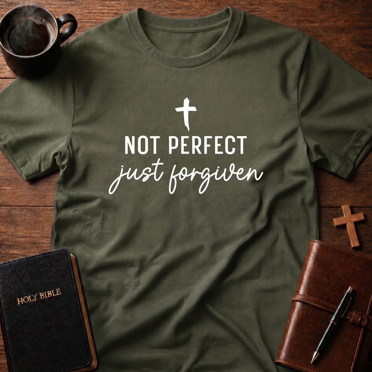 Not Perfect Just Forgiven T-Shirt