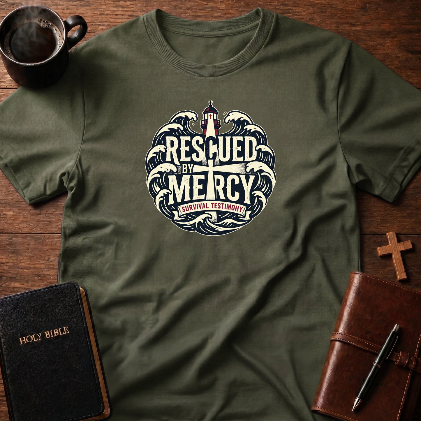 Rescued By Mercy T-Shirt