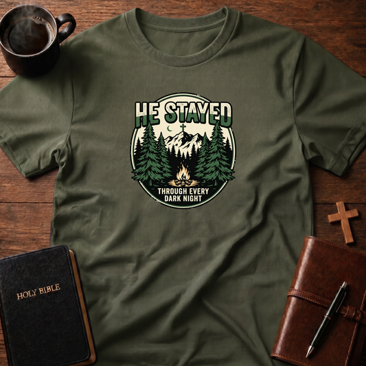 He Stayed Trees T-Shirt