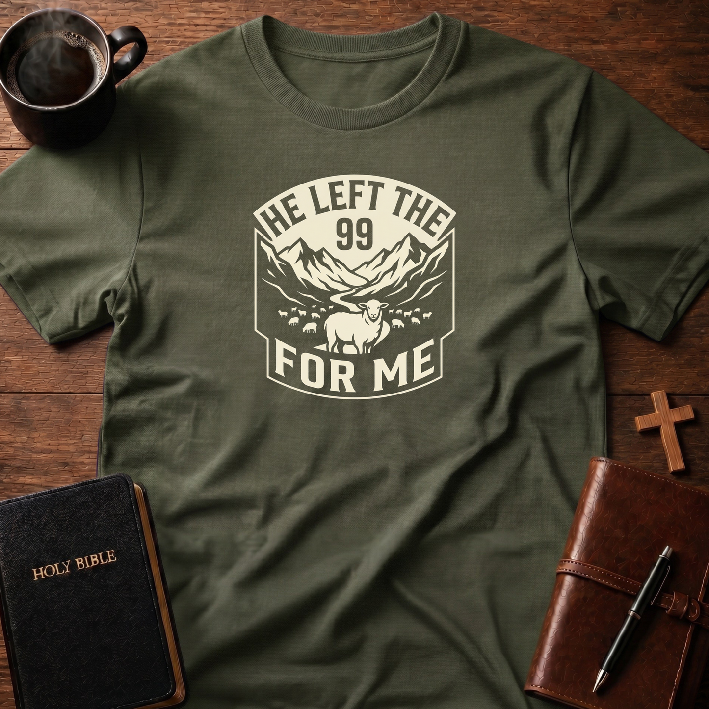 He Left The 99 T-Shirt