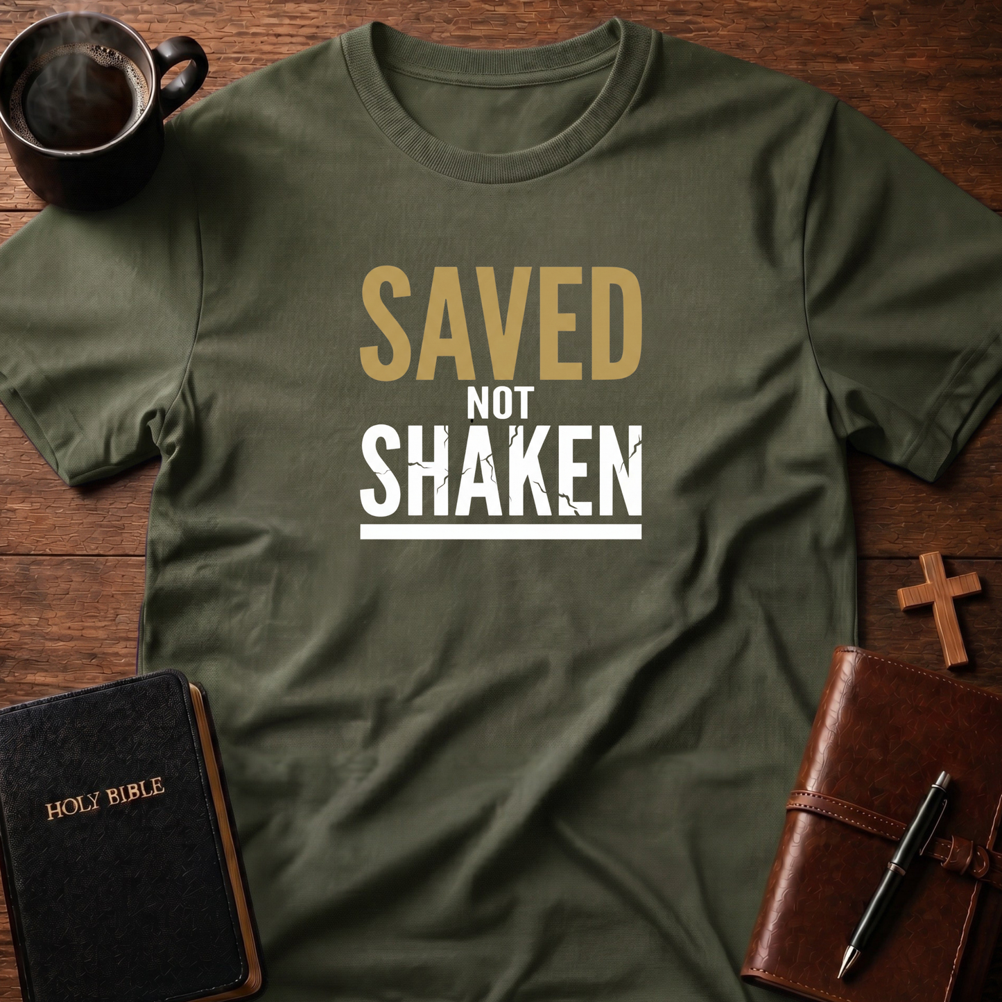 Saved Not Shaken T-Shirt