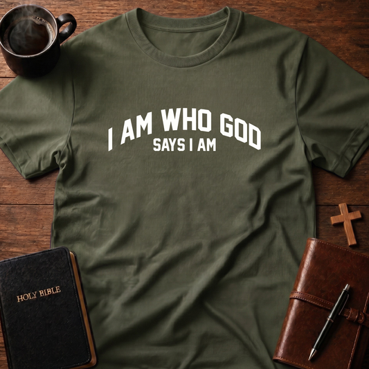 I Am Who God Says I Am T-Shirt