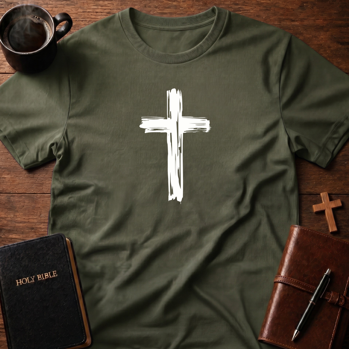 Wood Cross T-Shirt