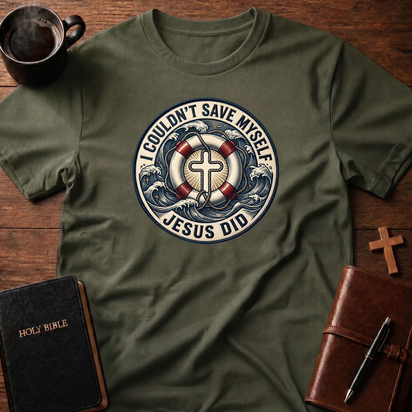 Jesus Did Raft T-Shirt