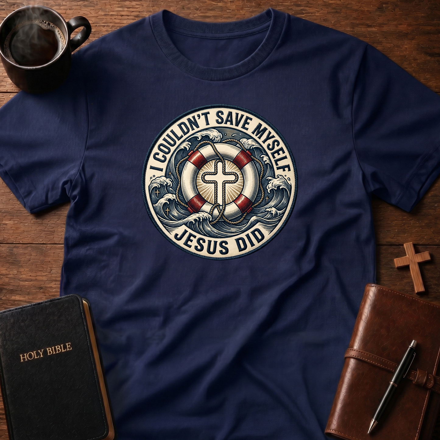Jesus Did Raft T-Shirt
