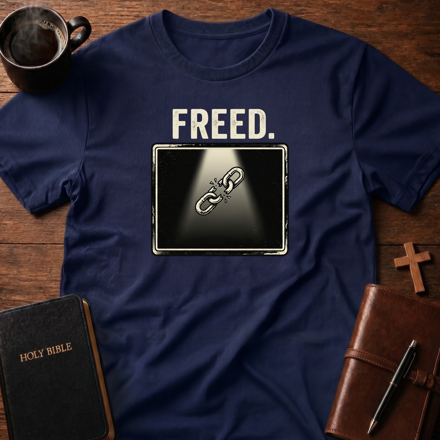 Freed Square Chain T-Shirt